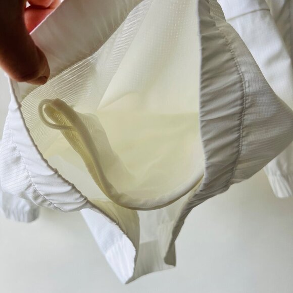 Lululemon Pack lite half zip pullover, White, Size 0-2 J171 - Picture 10 of 14